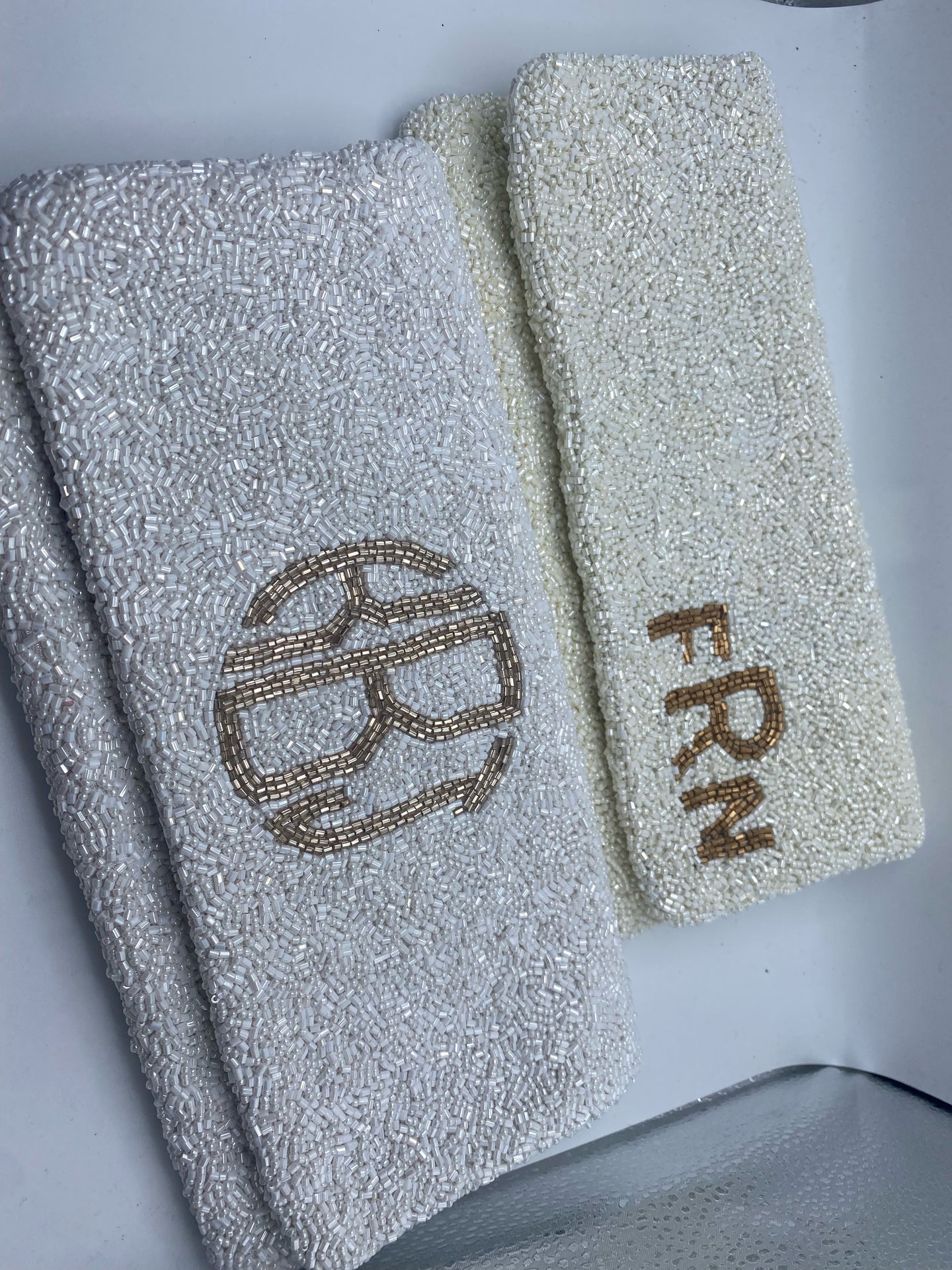 Beaded Foldover Clutch